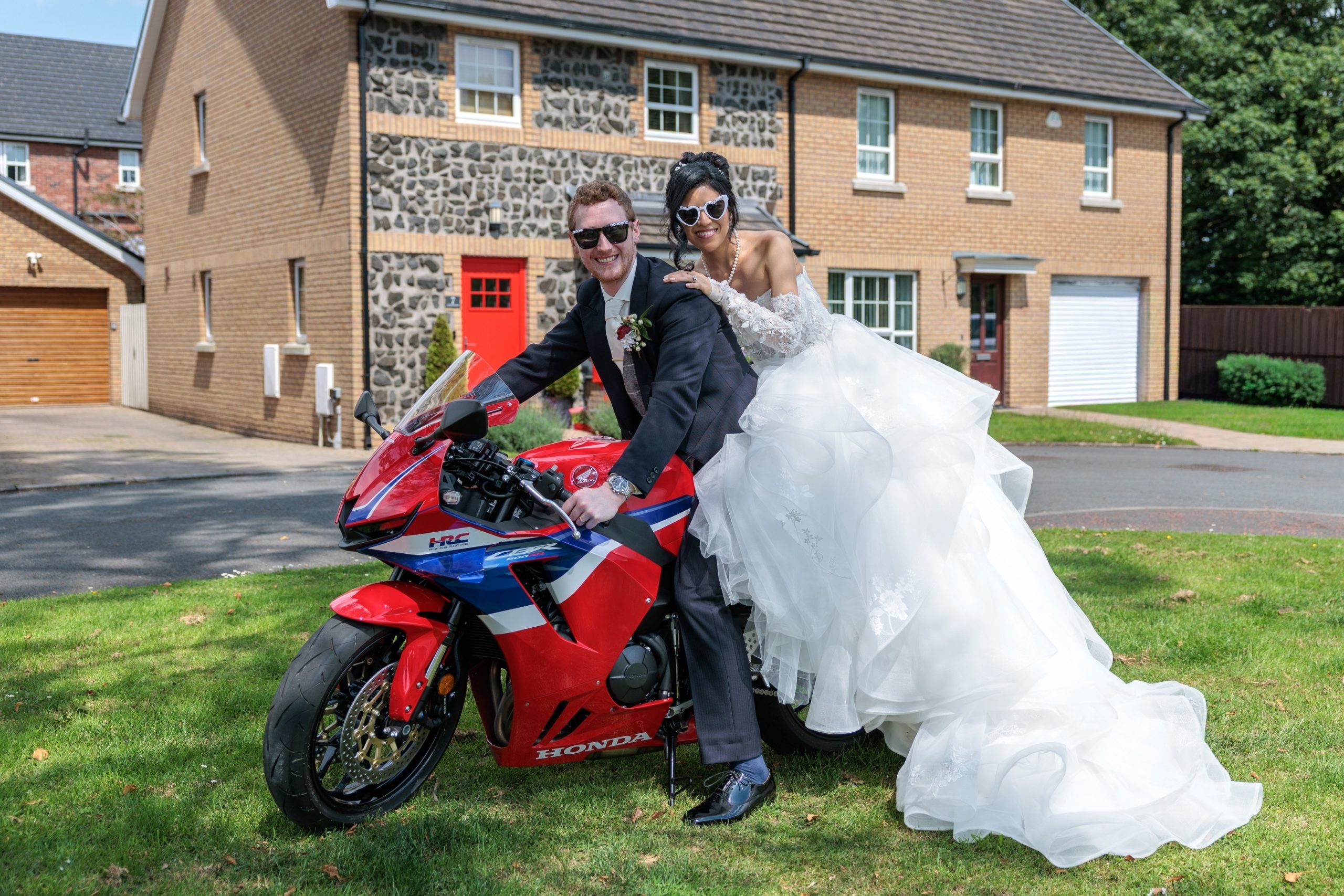 Biker Chick Bride