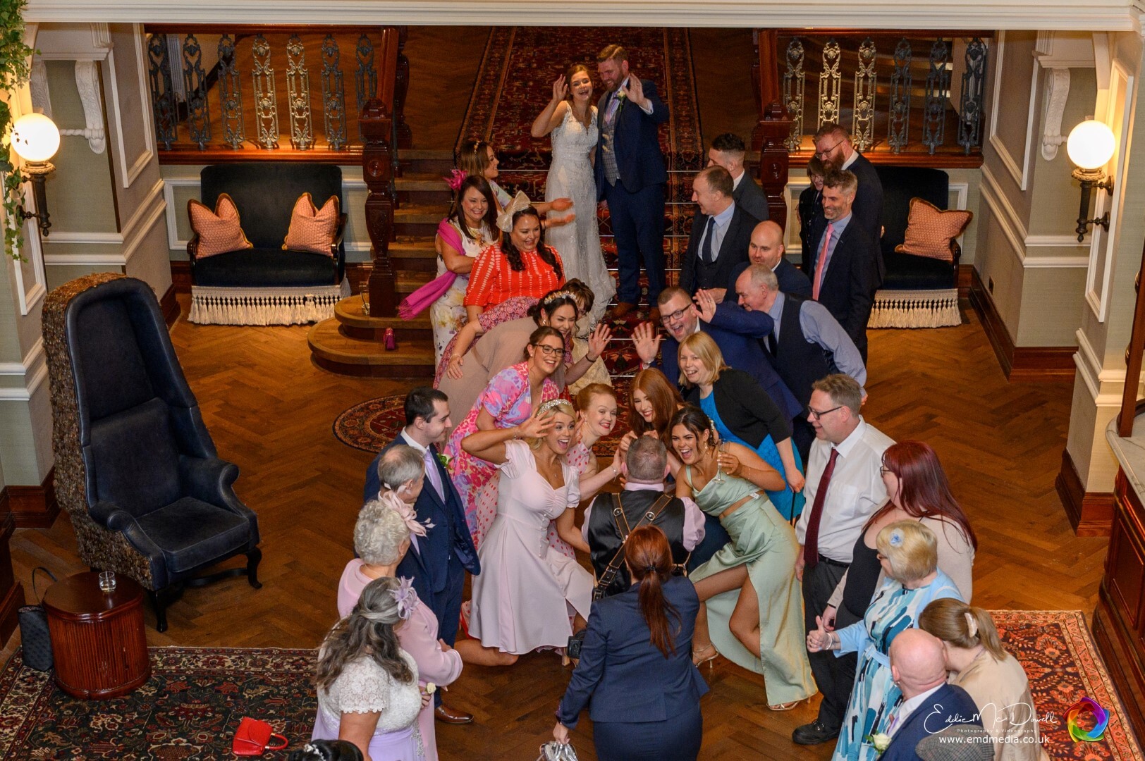 Slieve DOnard Marine Lawn Wedding Photos Emd Media (103)